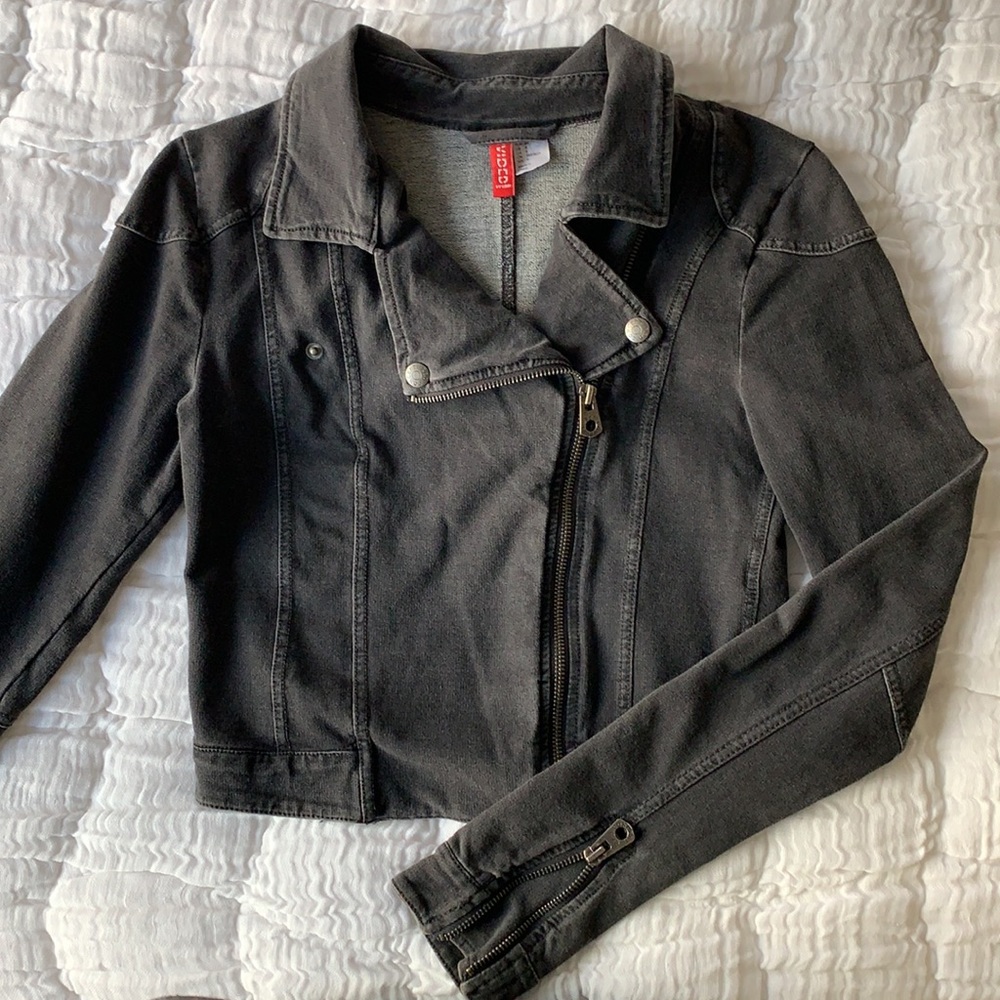 H&M Moto Jacket, Size 2